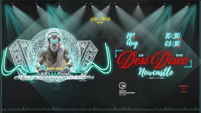 🪩 DESI DISCO - NEWCASTLE 🪩