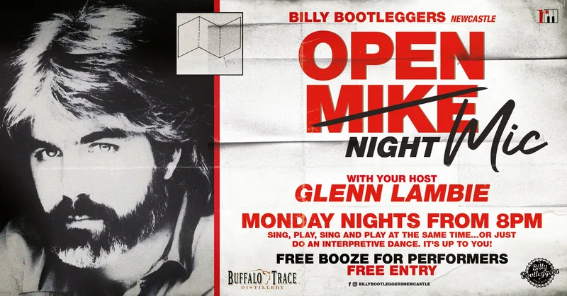 OPEN MIC NIGHT - Every Monday @ Billy's
