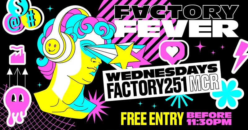 FACTORY FEVER – WHITE LIES EVENT