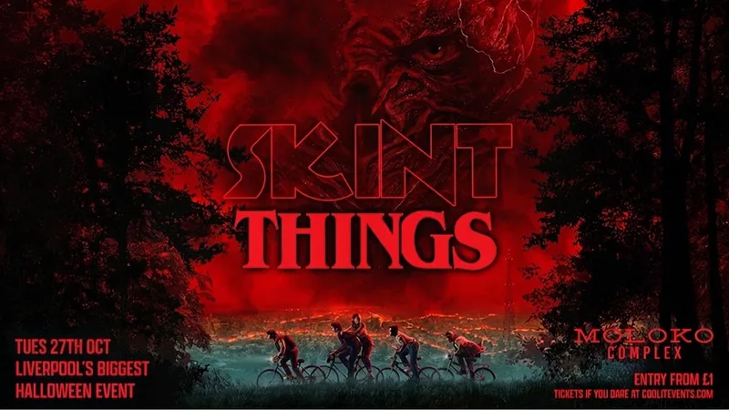 SKINT THINGS 🩸 🤚🚲 📺🩸🧇 HALLOWEEN SPECIAL - Liverpool's Iconic Student Night ✨🎉
