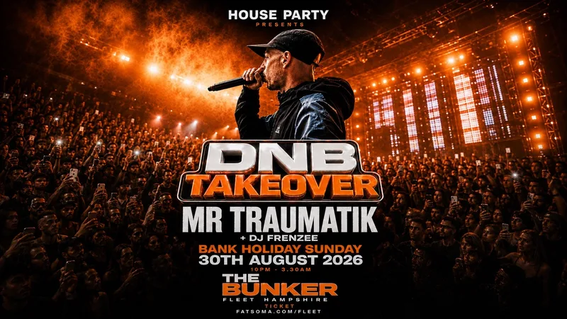MR TRAUMATIK LIVE • Sunday 30th August • Bunker Fleet