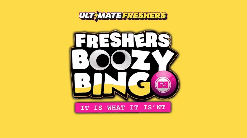 OFFICIAL FRESHERS BOOZY BINGO 🎱😵💫🔥 @ STRATHCLYDE STUDENT UNION 🎓🤪