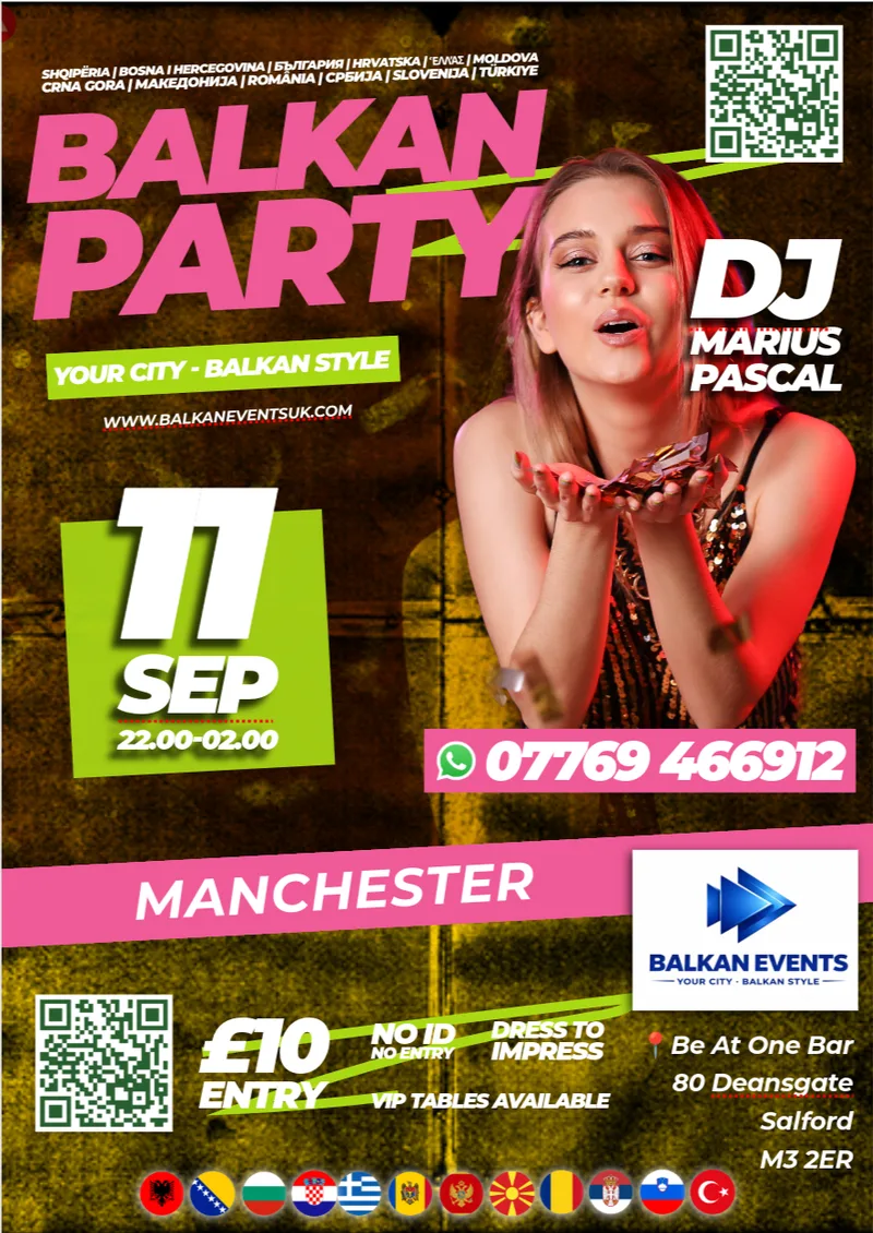BALKAN Party MANCHESTER - Back to Party