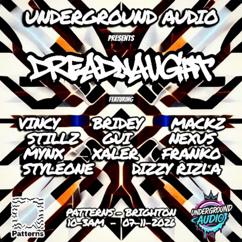 Underground audio - patterns Brighton