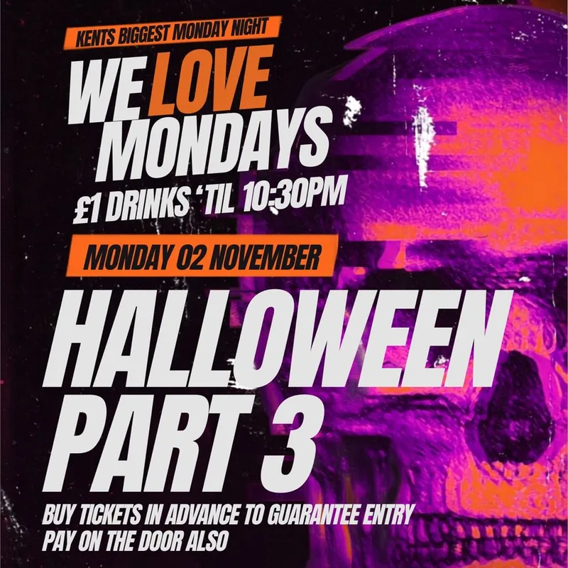 We Love Mondays: HALLOWEEN PART 3!