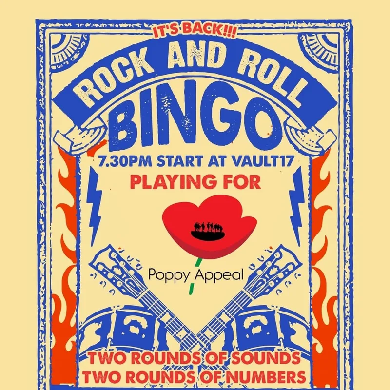 Rock and Roll Bingo - FREE