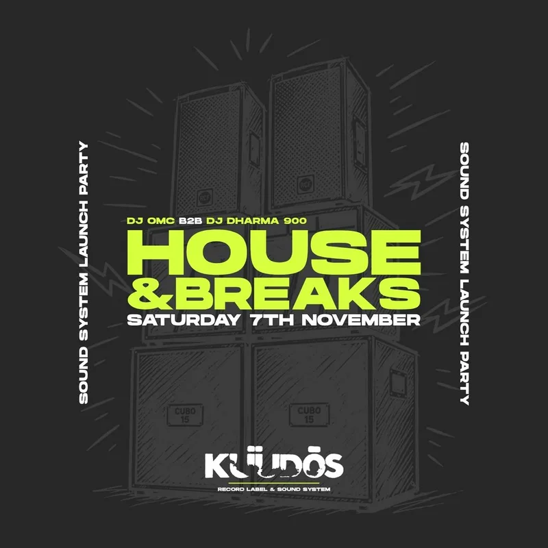 Kuudos Sound System Launch - DJ OMC B2B Dj Dharma 900