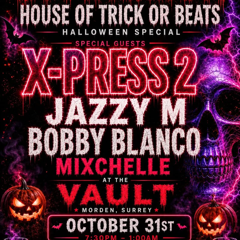 Trick or Beat at The Spanglish Haunted house