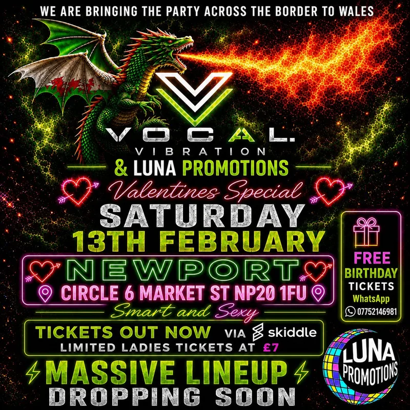 Vocal Vibration & Luna Promotions