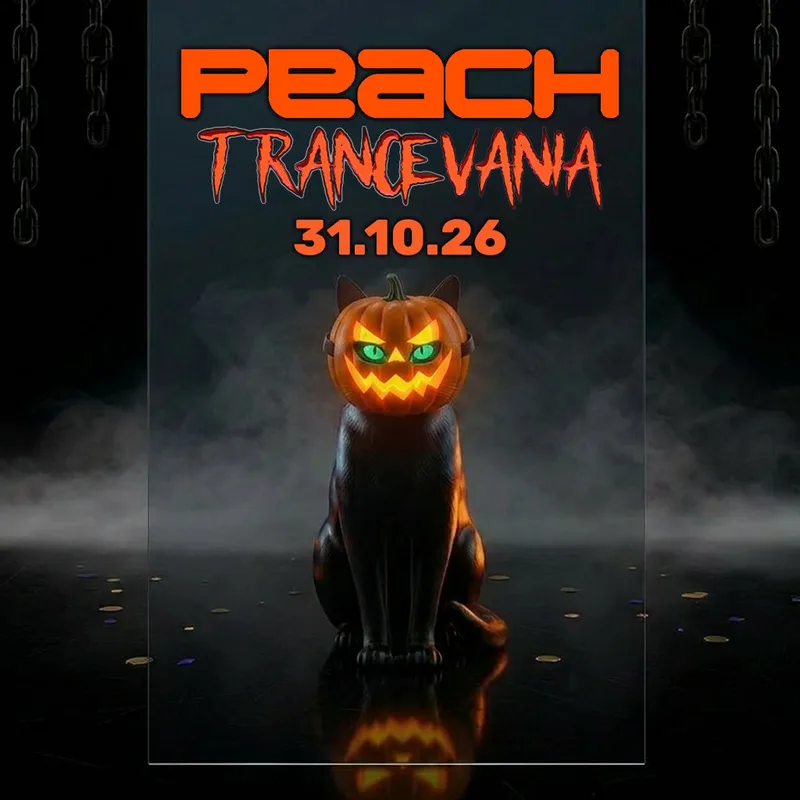 Peach Goes Hard meets Trancevania - Halloween 2026