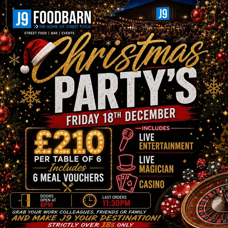 J9 foodbarn Xmas party's