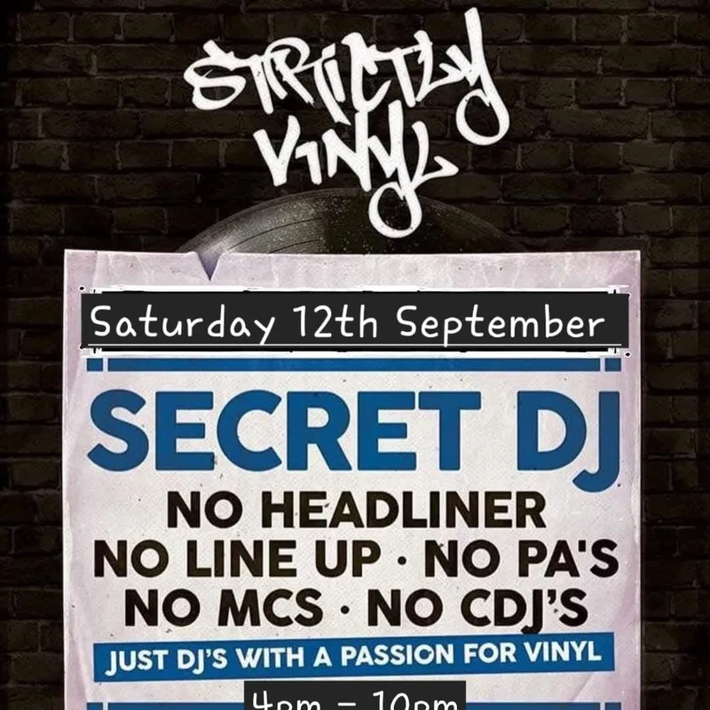 Strictly vinyl