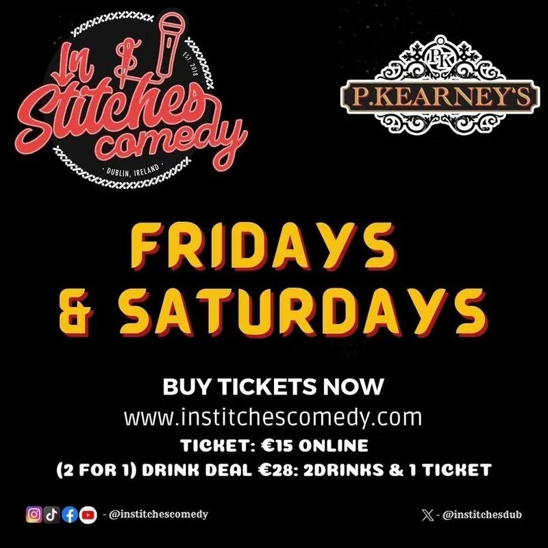 Friday Night Comedy in Dublin
