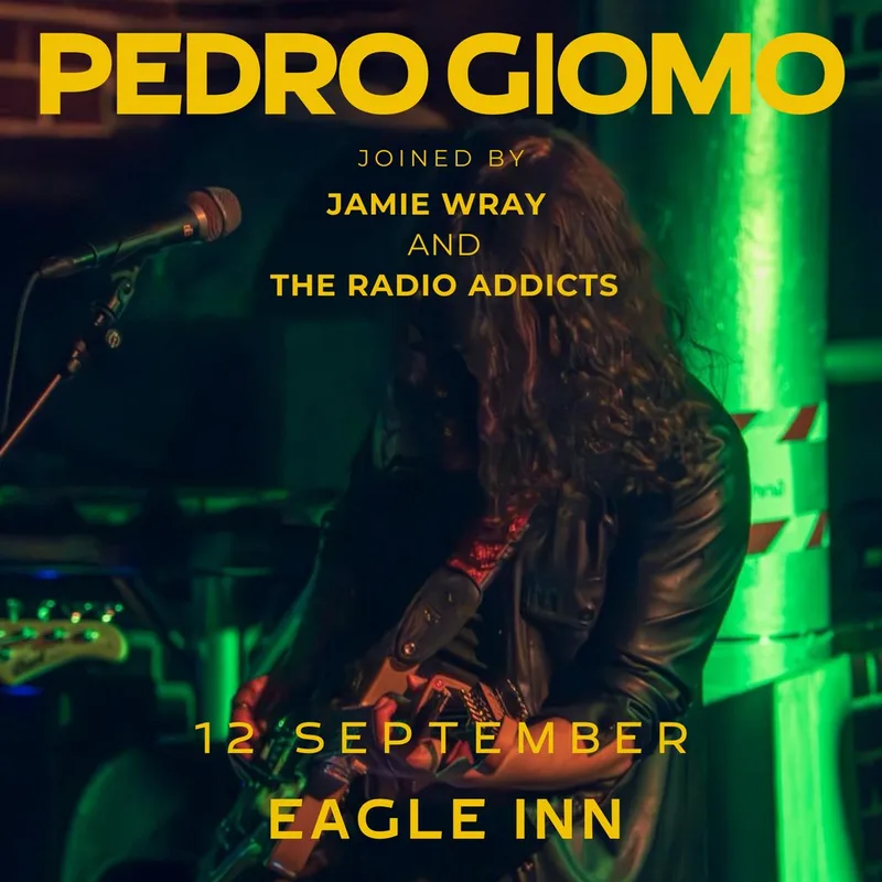 Pedro Giomo + The Radio Addicts + Jamie Wray