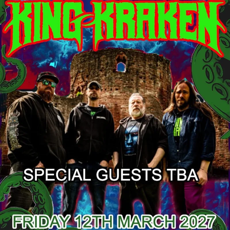 Wilding presents: KING KRAKEN @ Black Cat, Bridgend