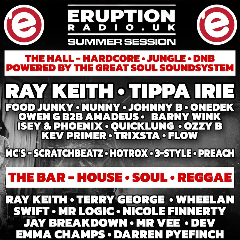 Eruption Radio UK Summer Session