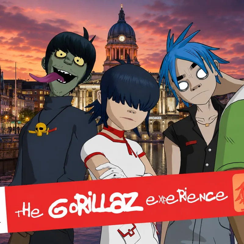 The Gorillaz Experience in Nottingham!