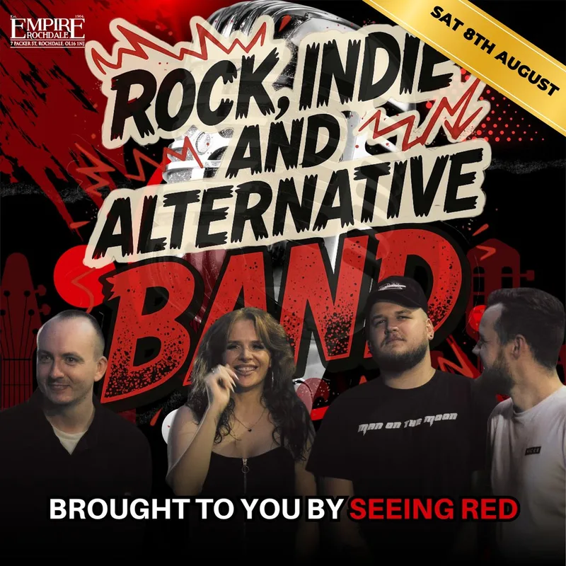Five-piece rock cover band delivering all your favourite's