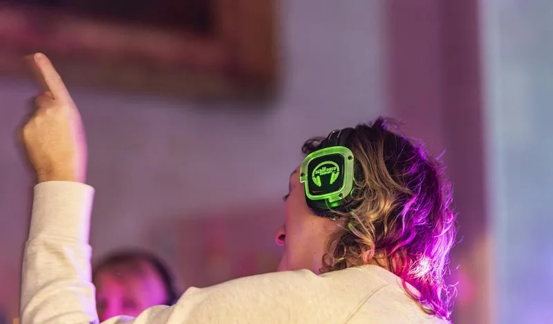 Silent Disco at The Roman Baths