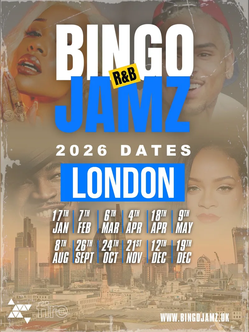 Bingo Jamz London | August 8th 2026
