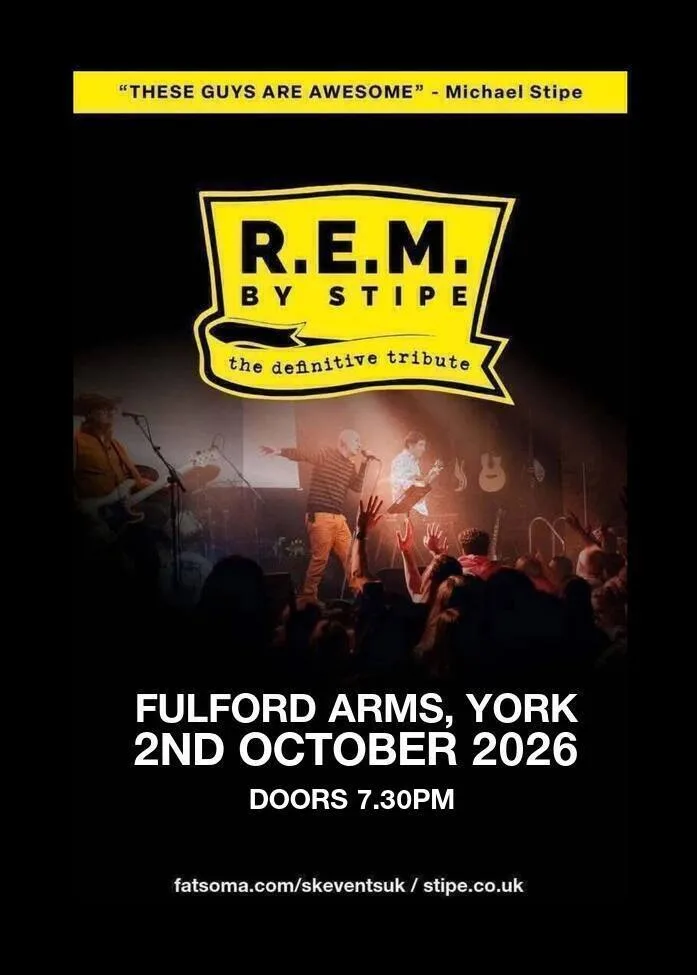 R.E.M by Stipe - Fulford Arms, York