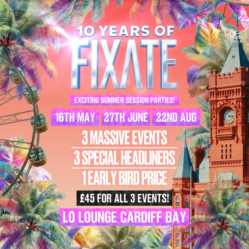 10 Years of Fixate - August Session