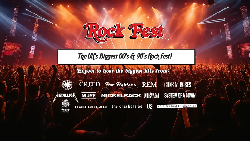 90's & 00's Rock Fest - Cardiff