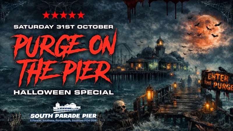 HALLOWEEN PURGE ON THE PIER 🎡 🩸 Portsmouth's Biggest Halloween Event 🎃