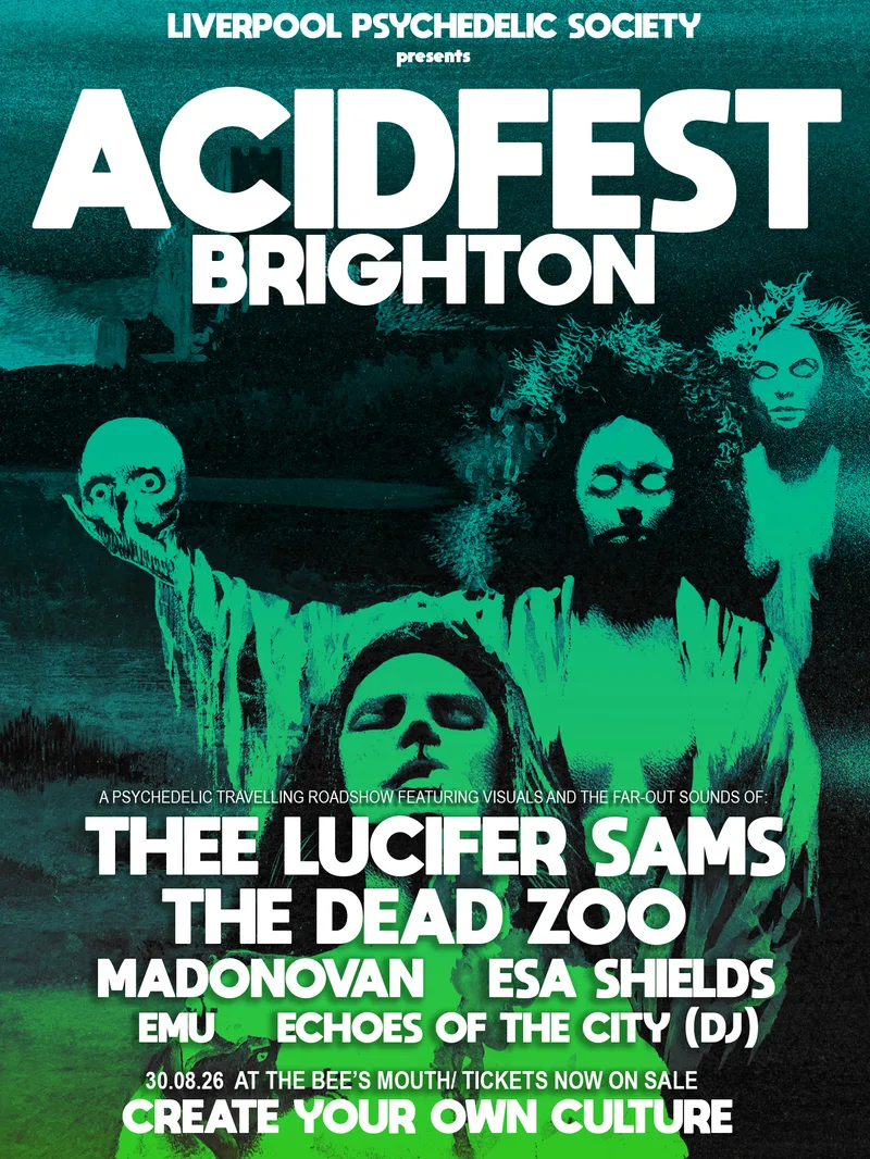 ACIDFEST LONDON: mini psych fest with bands & visuals