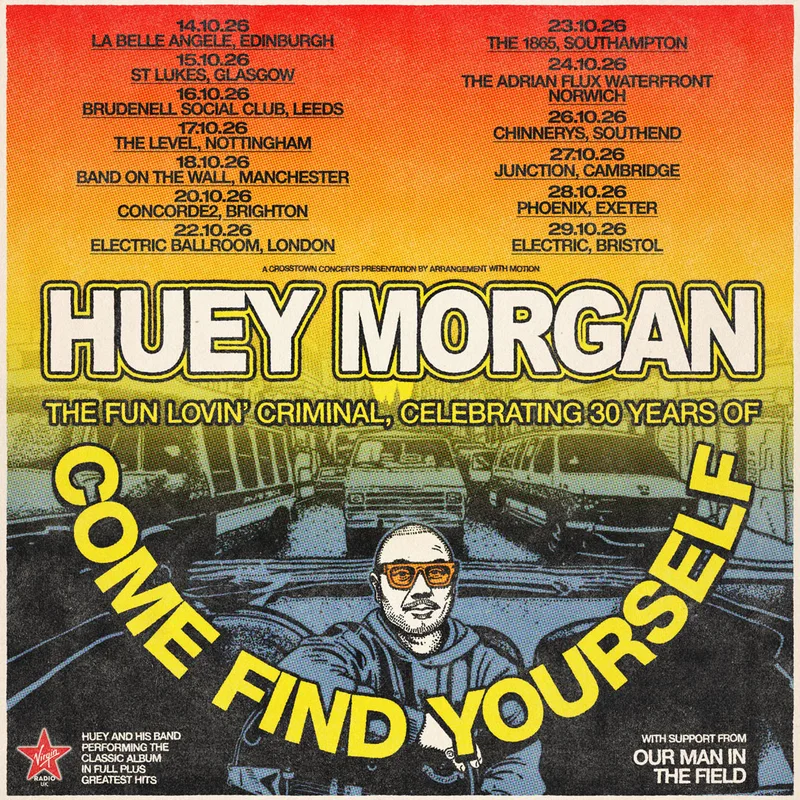 Cambridge - Come Find Yourself - 30th Anniversary Tour