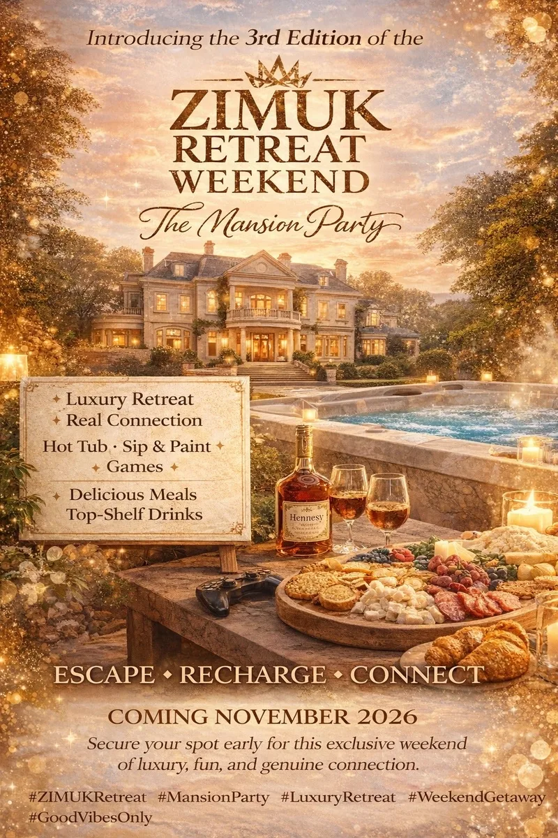 ZIMUK Retreat Weekend THE MANSION PARTY