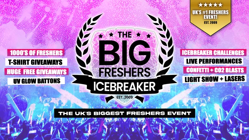 Swansea Big Freshers Icebreaker - UK Largest Freshers Events - Sold Out 10 Years Running 🏆