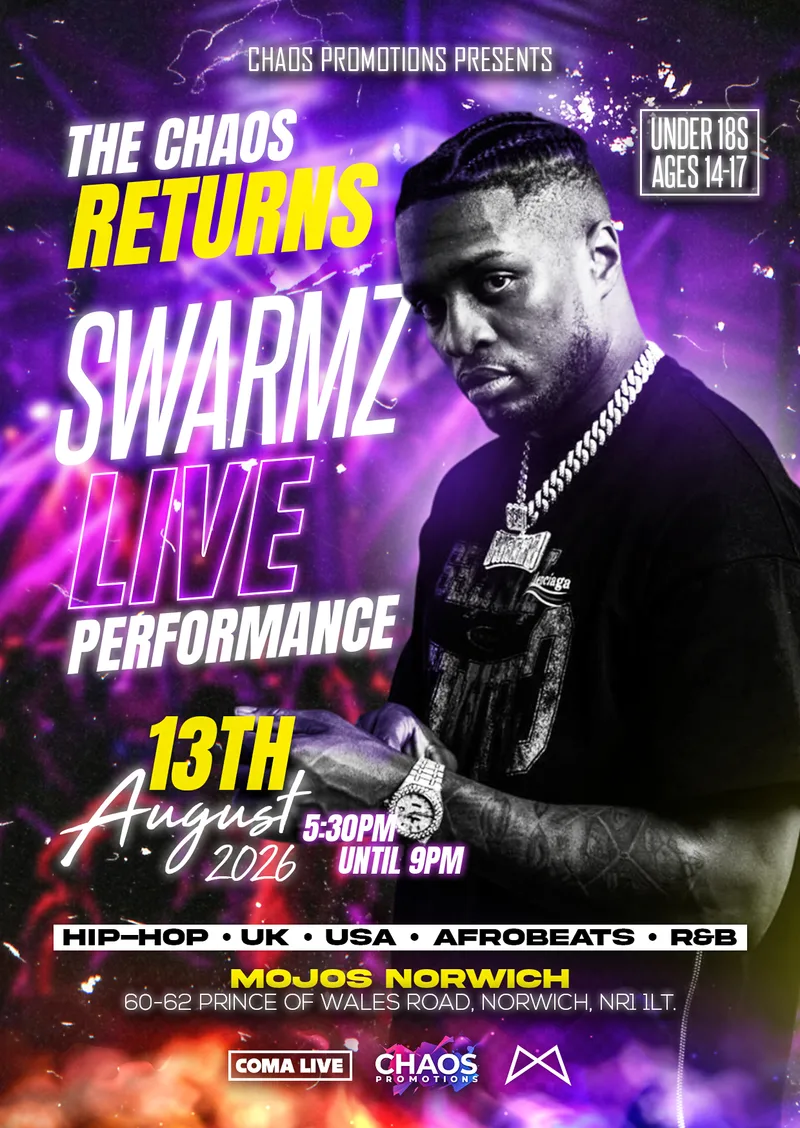 🔥💥 THE CHAOS RETURNS: SWARMZ LIVE PERFORMANCE | U18s Event 💥🔥