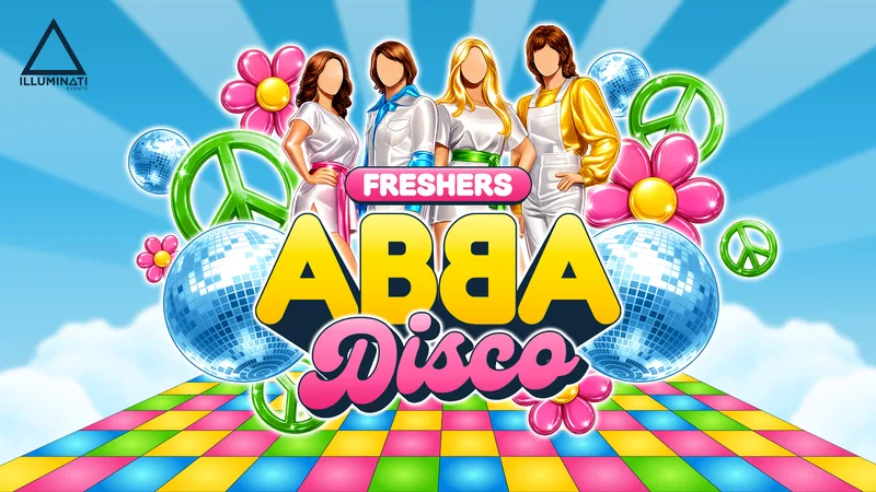 Official ABBA Freshers DISCO 🕺🪩
