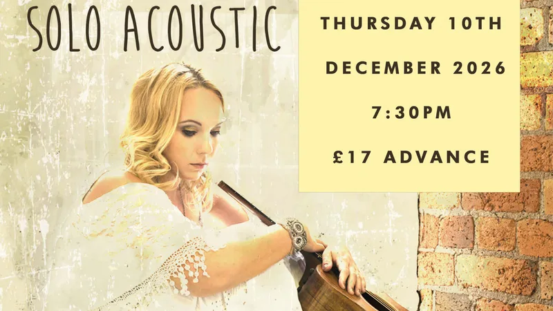 Chantel McGregor (Solo Acoustic)