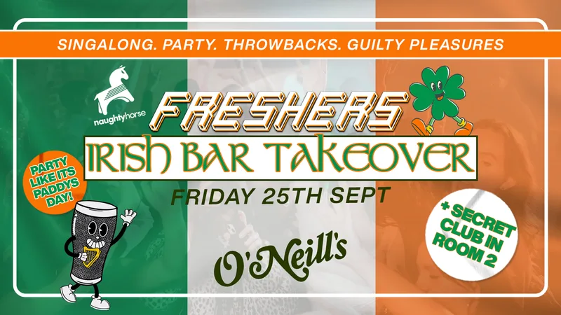 Birmingham Freshers Irish Bar Takeover // Paddys Day re-run