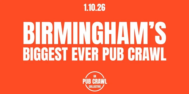 BIRMINGHAM'S BIGGEST EVER PUBCRAWL