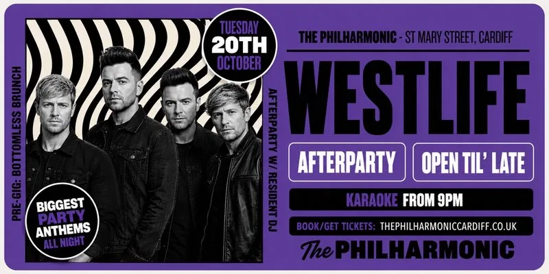 WESTLIFE KARAOKE AFTERPARTY