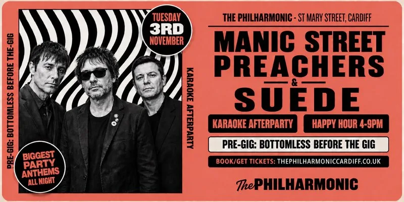 MANIC STREET PREACHERS & SUEDE AFTERPARTY