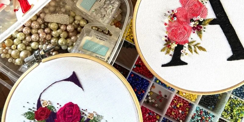 Monogram Embroidery Workshop at The Chamberlain Hotel, Aldgate