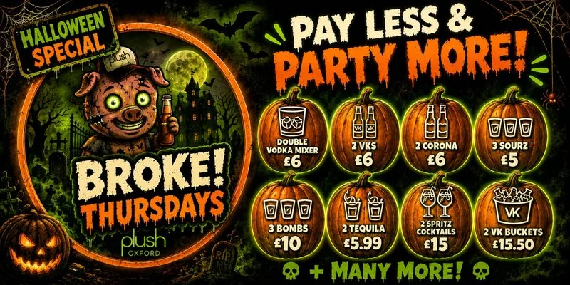 BROKE THURSDAYS - HALLOWEEN SPECIAL