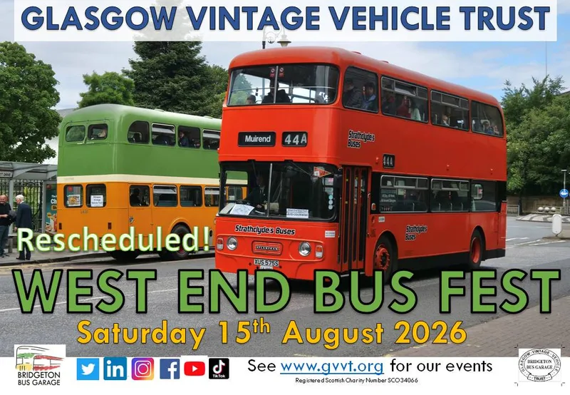 West End Bus Fest – rescheduled!