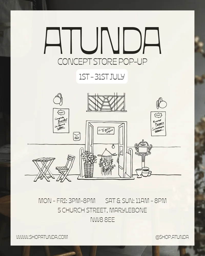 Atunda - July Concept Store Pop-Up