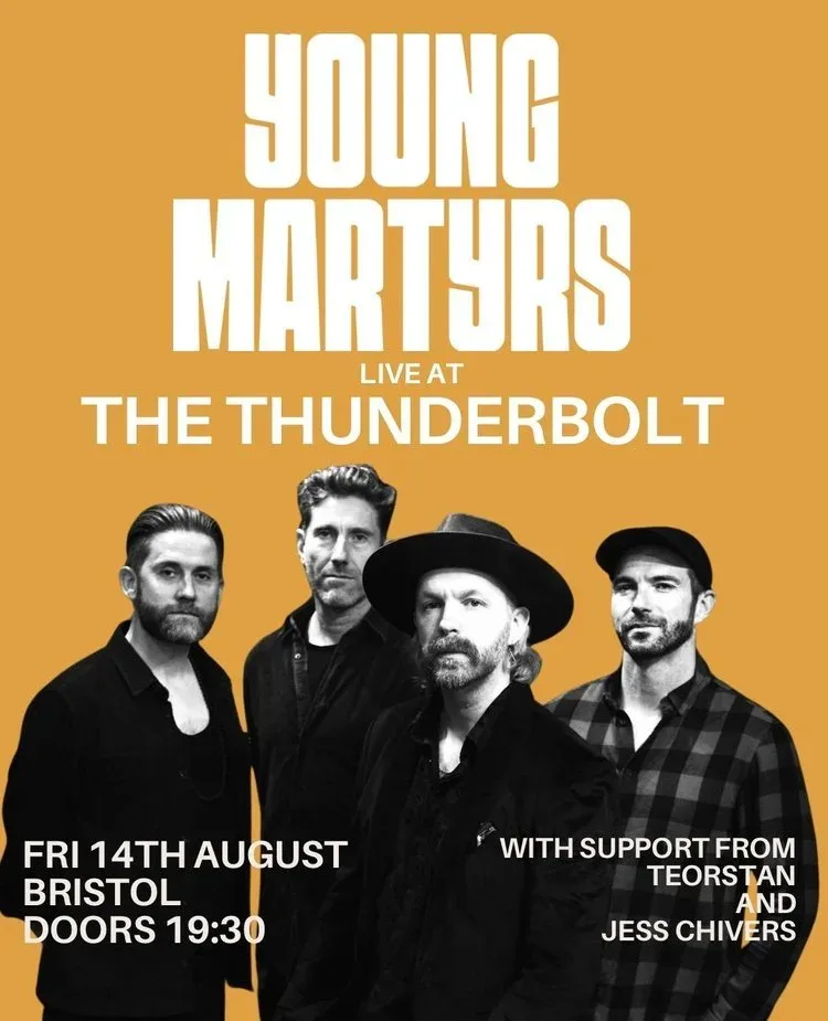YOUNG MARTYRS + Teorstan + Jess Chivers