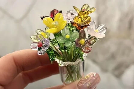 Taster Glass Flower Making Workshop at the Firepetal Studio, London