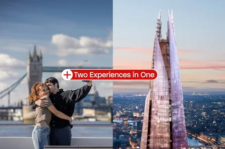 The View from The Shard and Thames Sightseeing Cruise for Two