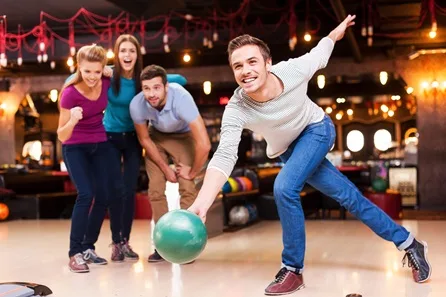 Disco Bowl Two Games of Bowling, Meal and Drinks for Two — Nottingham