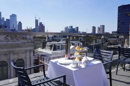 Traditional Afternoon Tea with Fizz and Spa Relax for Two at Beauty & Melody Courthouse Spa, Shoreditch