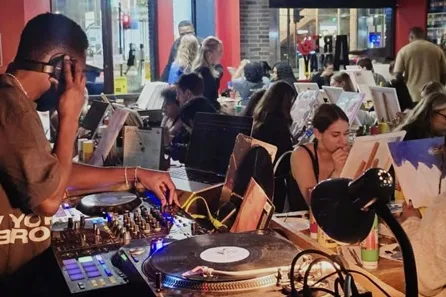 Vibe N' Paint Party with Cocktail for Four at Art Play London