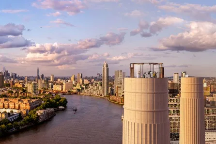 Battersea Power Station’s Chimney Lift Experience and Two Course Pub Meal for Two